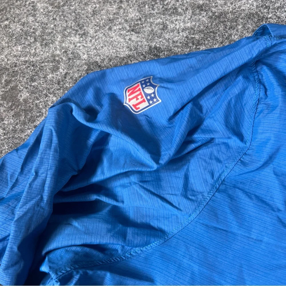 Nike Detroit Lions Jacket Hoodie Mens‎ XXL Nike Coach Issue On Field Full Zip